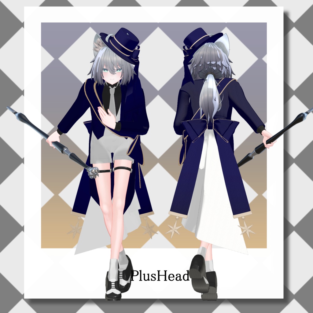 くうた、PlusHead対応「少年アイドル衣装」