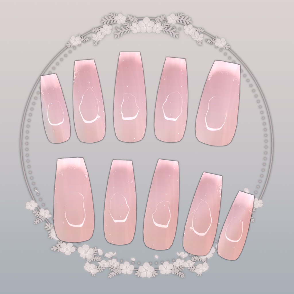 【MDollnail対応】Pink Opal