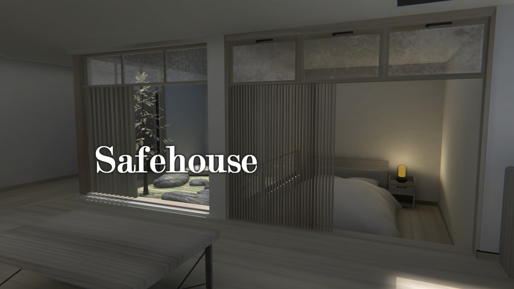 【半額】5/1~5/30まで 【VRC向けワールド】「Safehouse」