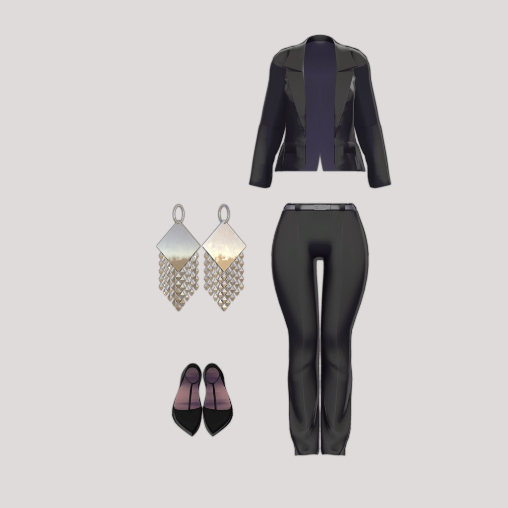 【無料】オリジナル3Dモデル「Audrey」