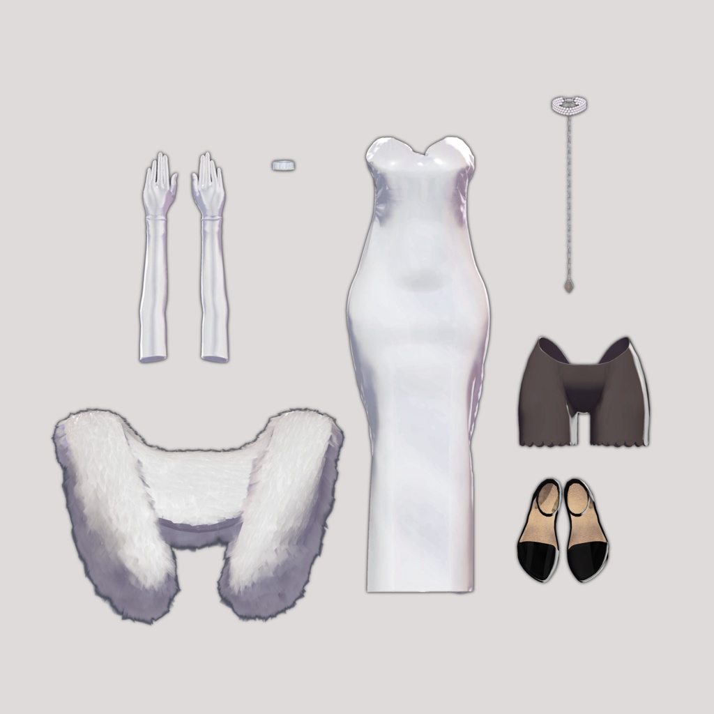 【無料】オリジナル3Dモデル「Audrey」