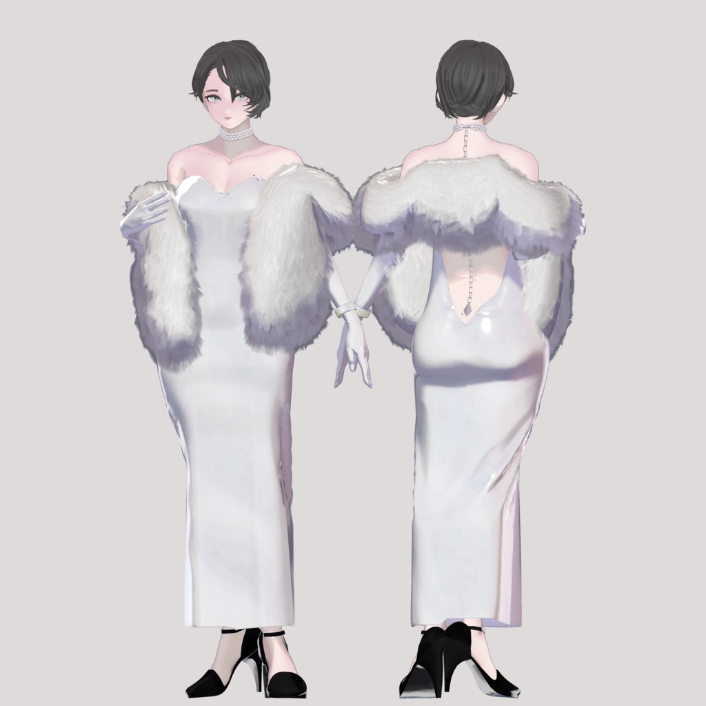 【無料】オリジナル3Dモデル「Audrey」