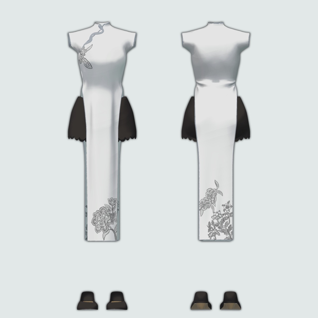 森羅/ラシューシャ対応「チャイナドレスとコート」