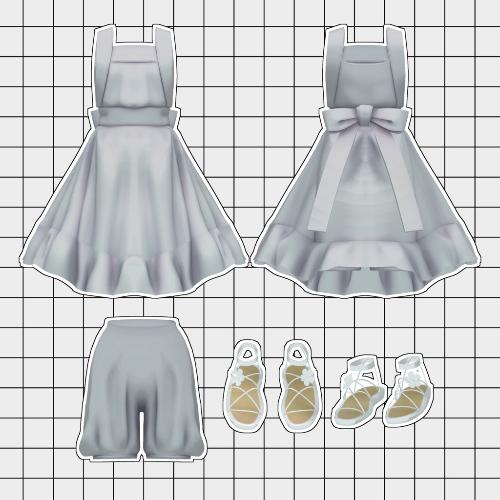 Lapwing対応「エプロンワンピース」