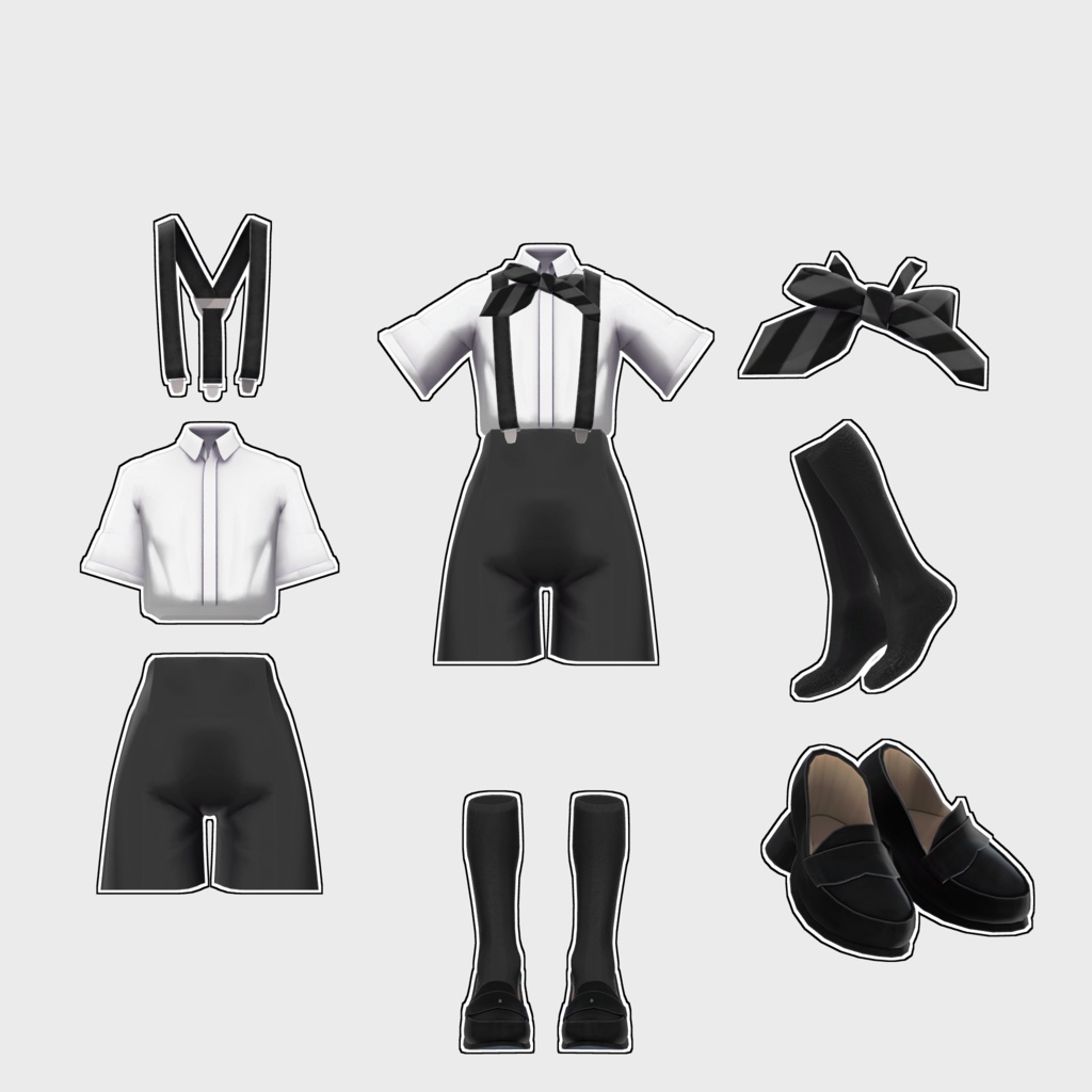 3アバター対応「Boyish attire」【ミルティナ/マリシア/Lapwing対応】MA対応