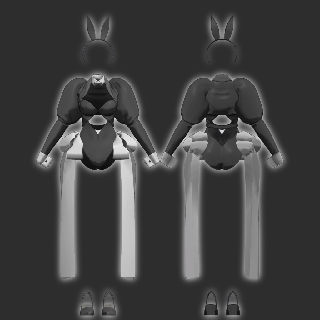 ルミナ対応「Ribbon Puff Bunny」