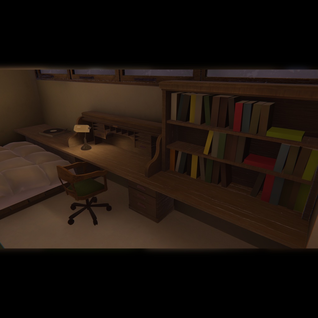 VRC向けワールド「Arched Nook」