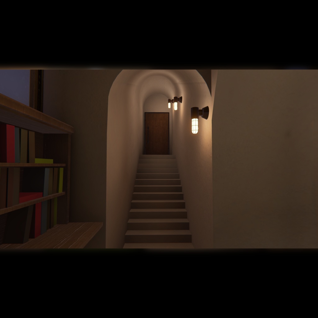 VRC向けワールド「Arched Nook」