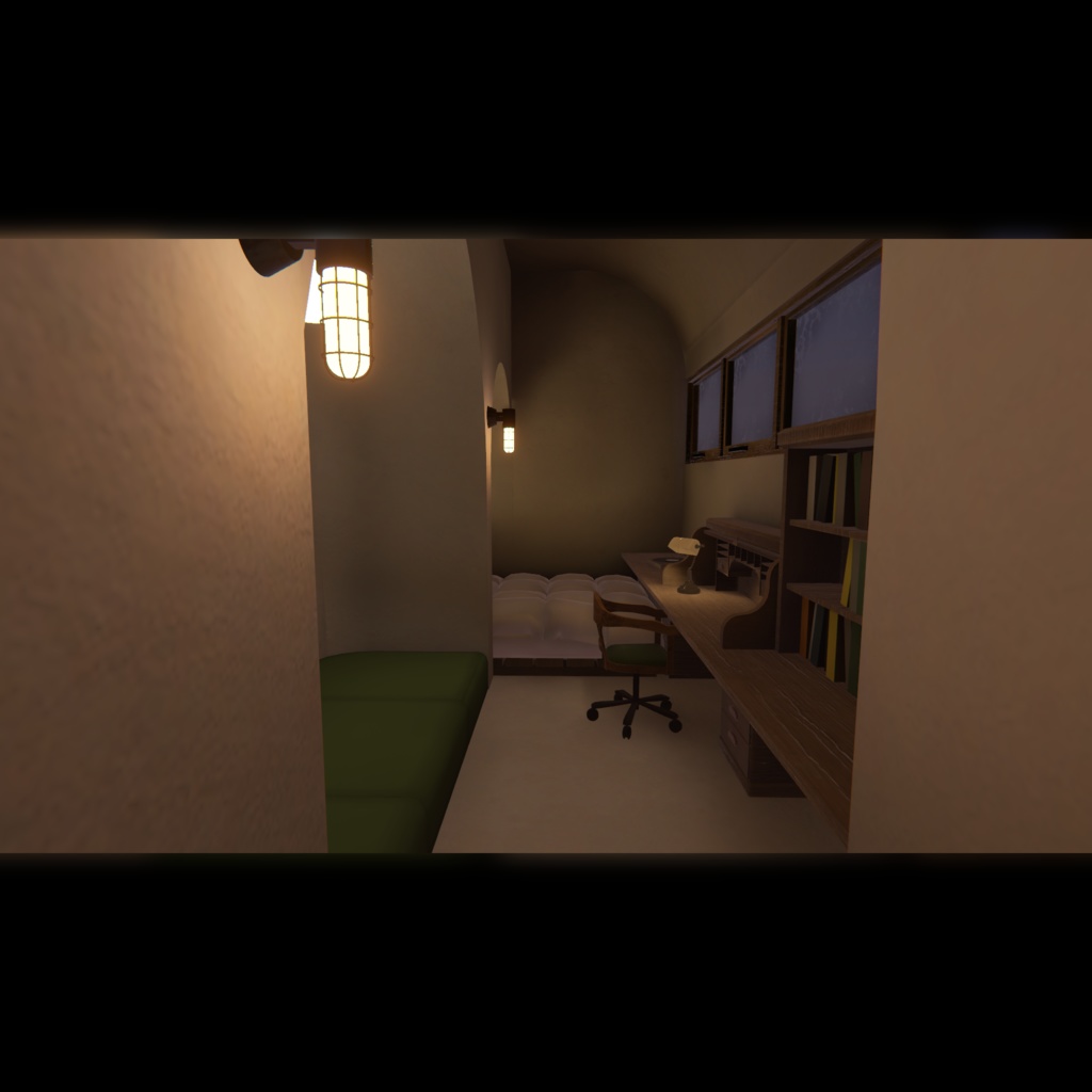 VRC向けワールド「Arched Nook」