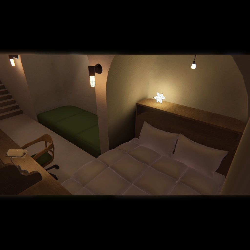 VRC向けワールド「Arched Nook」