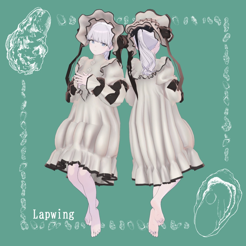 6アバター対応「Oyster dream」【フィユエ/マリシア/Lapwing/しなの/マヌカ/キプフェル】MA対応