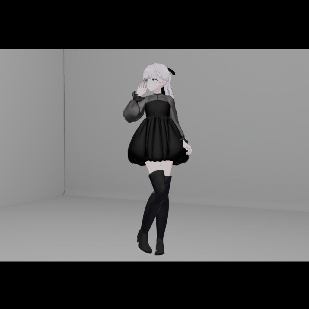 2アバター対応「バルーンスカートセットアップ」【Lapwing//マリシア】MA対応