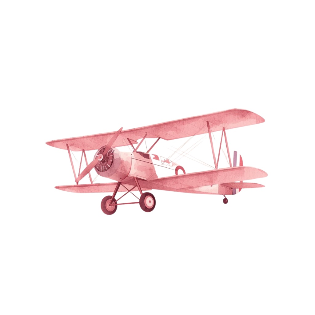 【商用利用可】アンティーク旅行 水彩クリップアート|背景透過PNG10点|Canva対応 vol.1