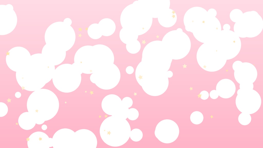 【VTuber/配信者向け】パステルかわいい UI素材セット 18点|アイコン枠・カメラ枠・テロップ・装飾・背景