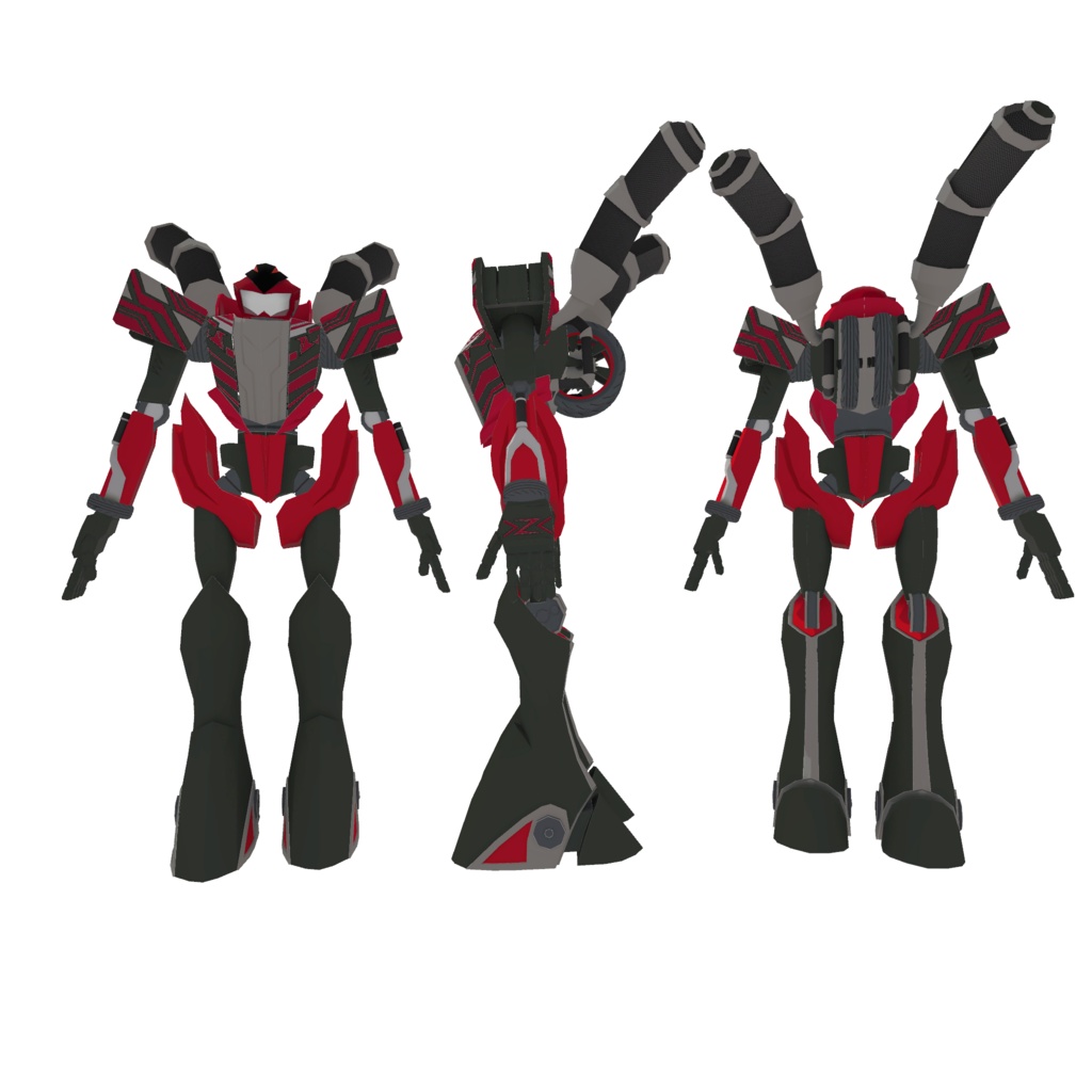 【VRM】バイク型ロボット『Z-000』