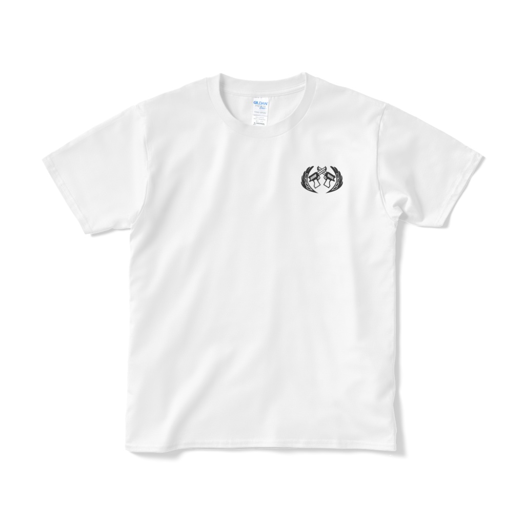 篠原 詩乃舞 ロゴTシャツ - 白