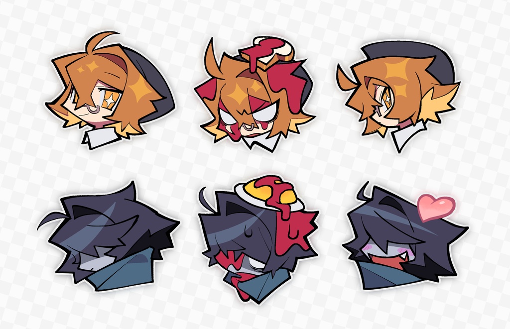 ちゃぱつくん缶バッジ3