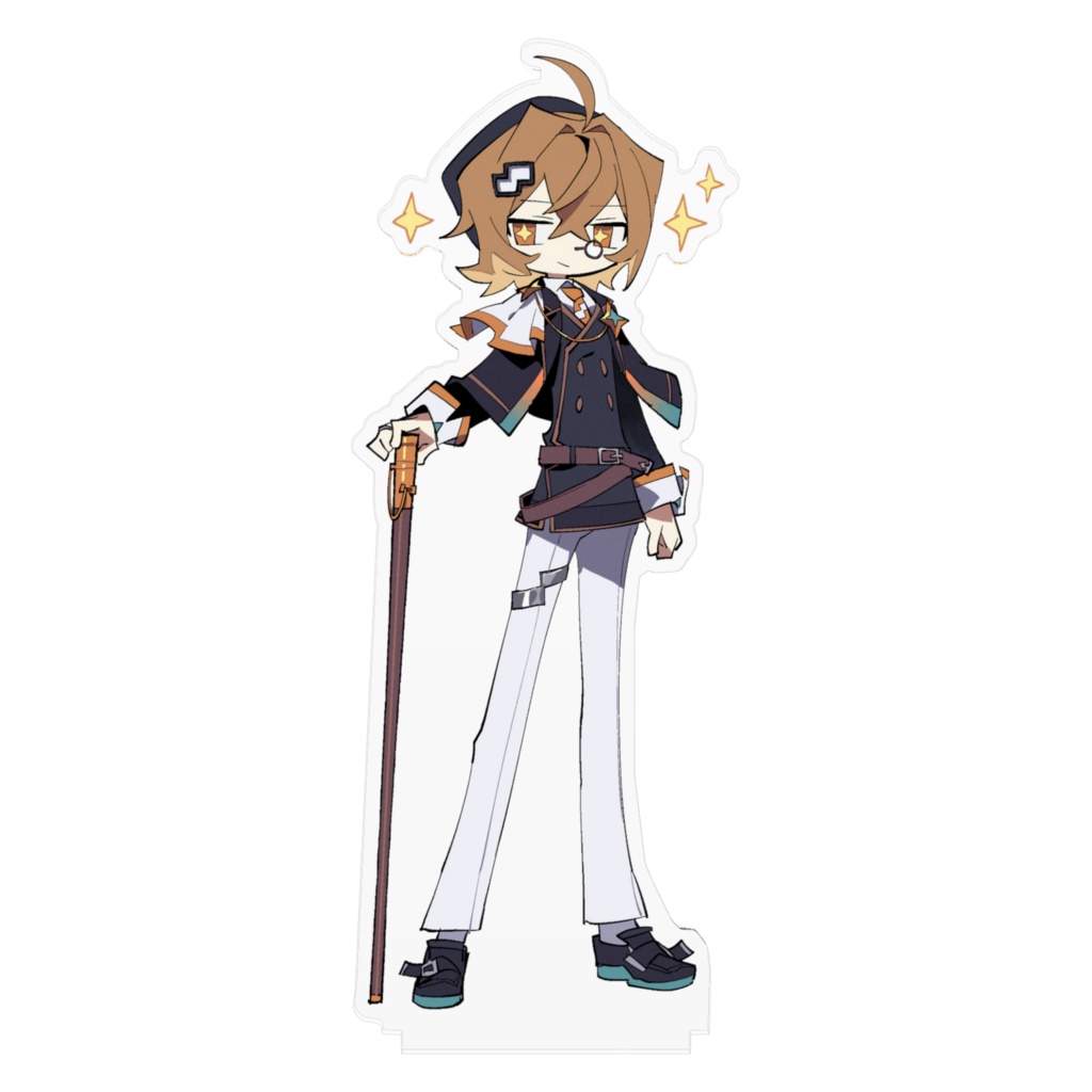 ちゃぱつのアクリルフィギュア