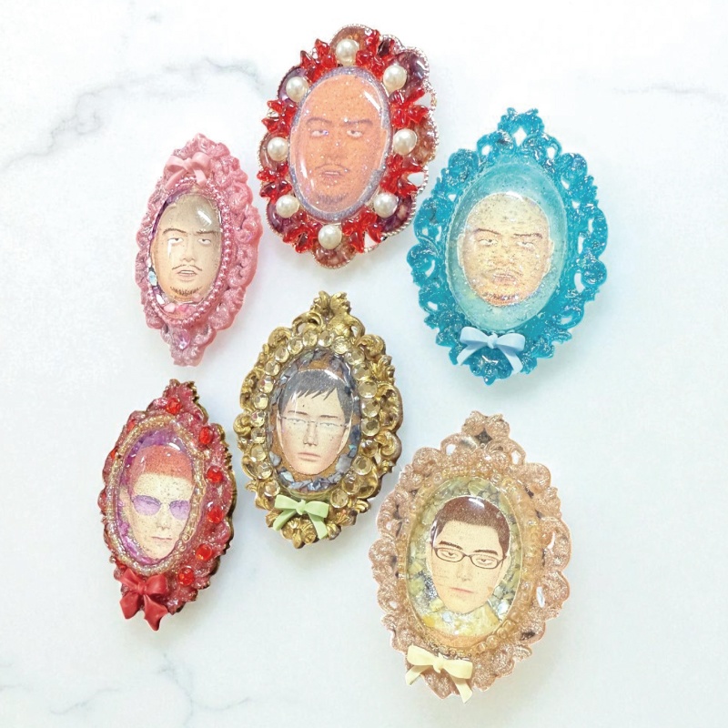 ゴージャスフェイスリング