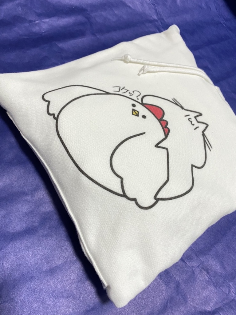 なぎゅまるずパーカー~にわとりとねこ~