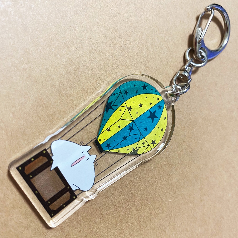なぎゅまるずアクリルキーホルダー~なぎゅもと空の旅~