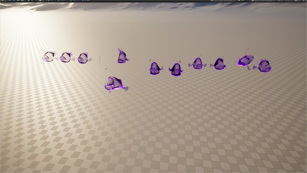 【UE5.6用】ペリカンアンコウのモンスター