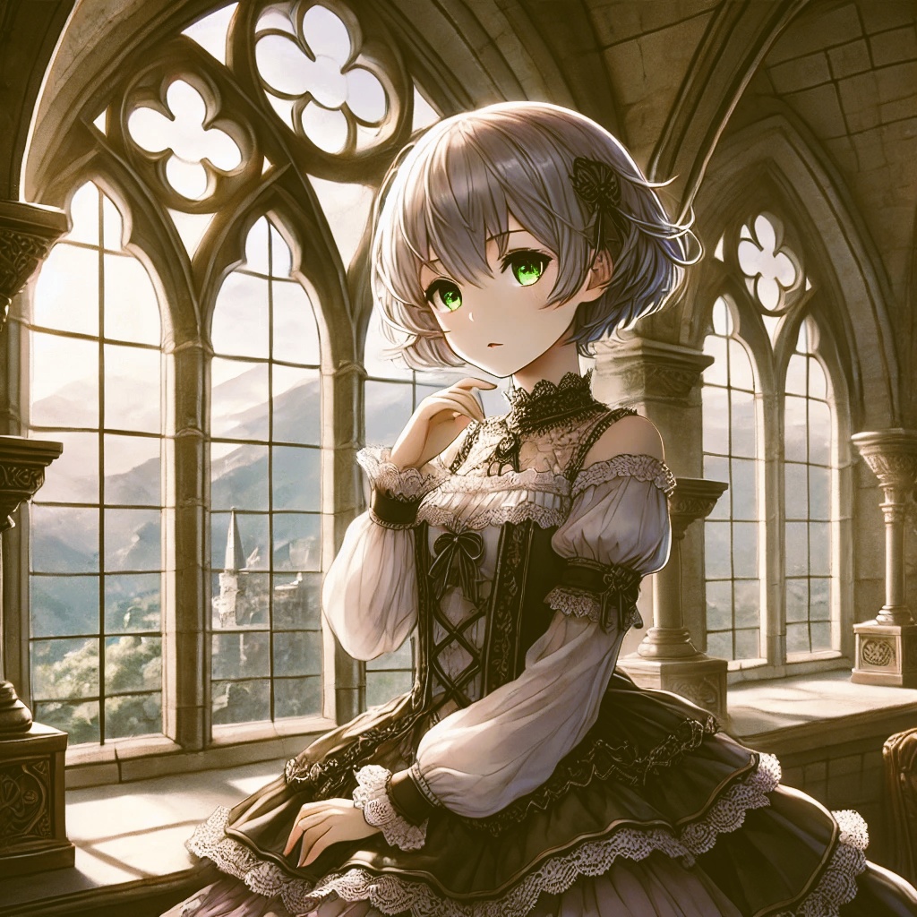 【フリー音楽】静寂の城にて Solemn Castle Hallway