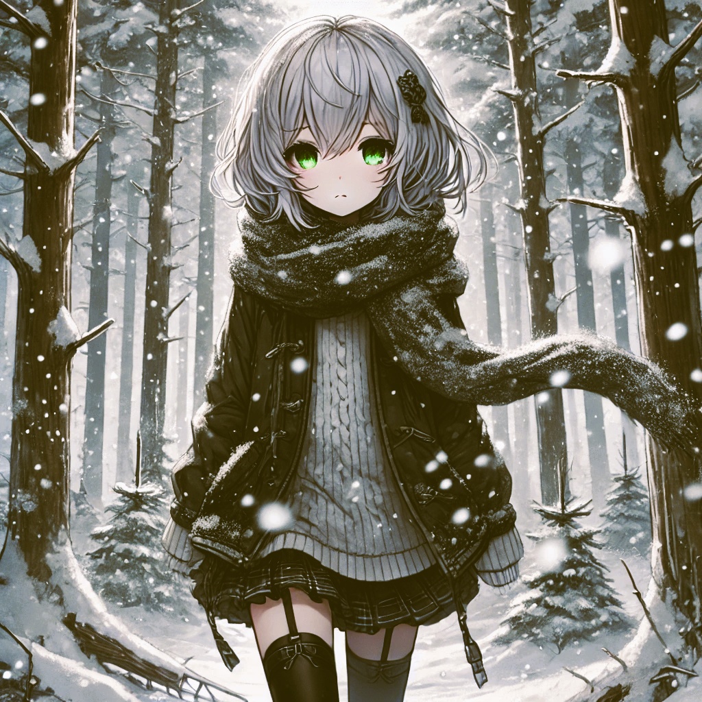 【フリー音楽】降りしきる雪の中 Whirling Snow 【神秘的・ダンジョン・ピアノ・バイオリン】