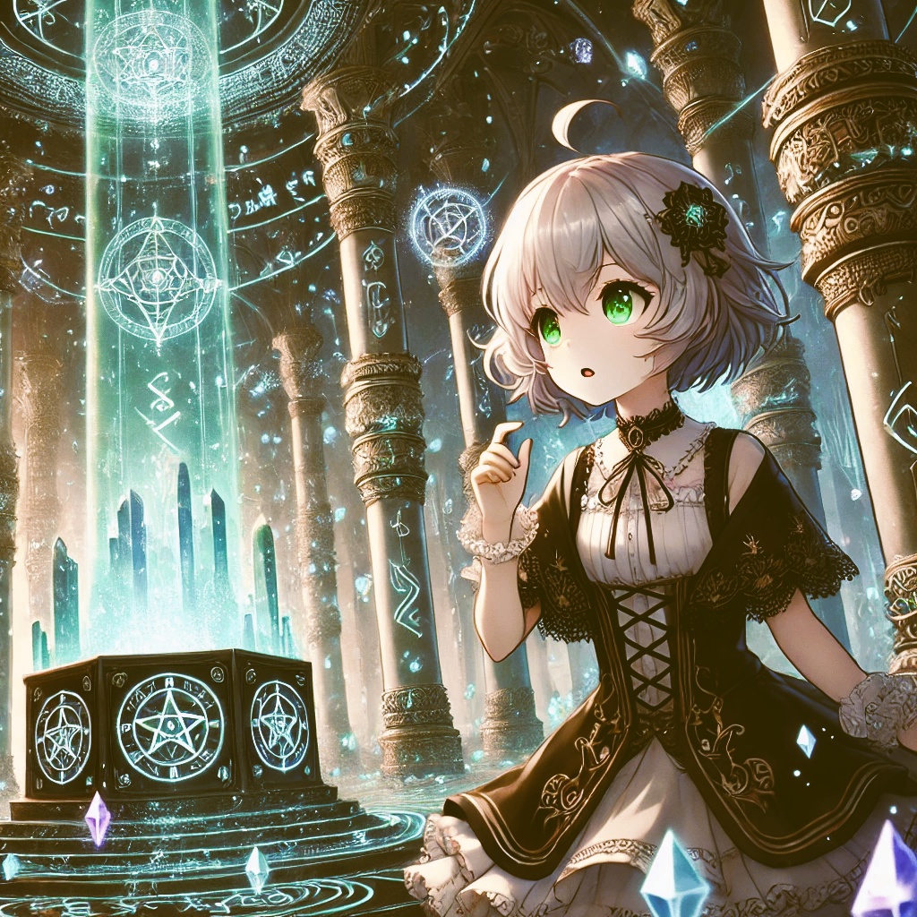 【フリー音楽】魔晶の神殿 Crystal Temple【ダンジョン・神秘的・暗め】