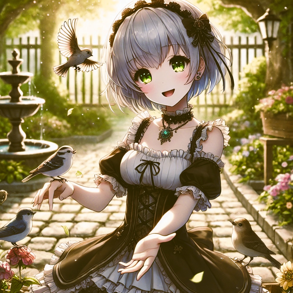 【フリー音楽】小鳥たちと歌う / Singing with Little Birds【明るい・軽やか】