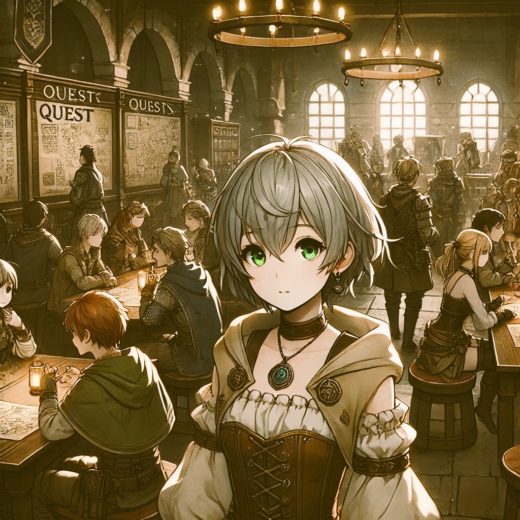 【フリー音楽】冒険者ギルドにて / At the Guild Hall【明るい・きれい・ワクワク】