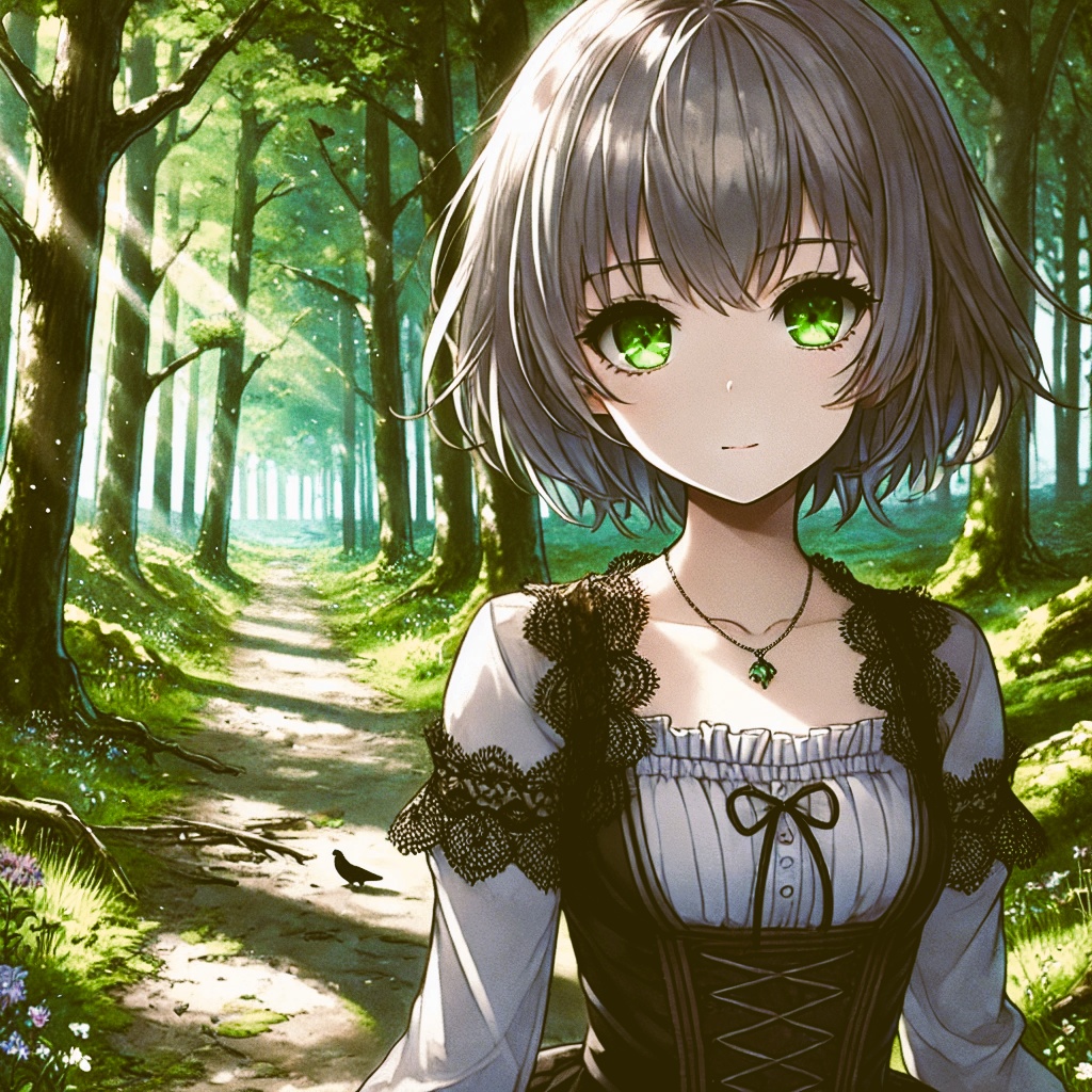 【フリー音楽】森の小径で / On the Forest Path【ピアノ・切ない】