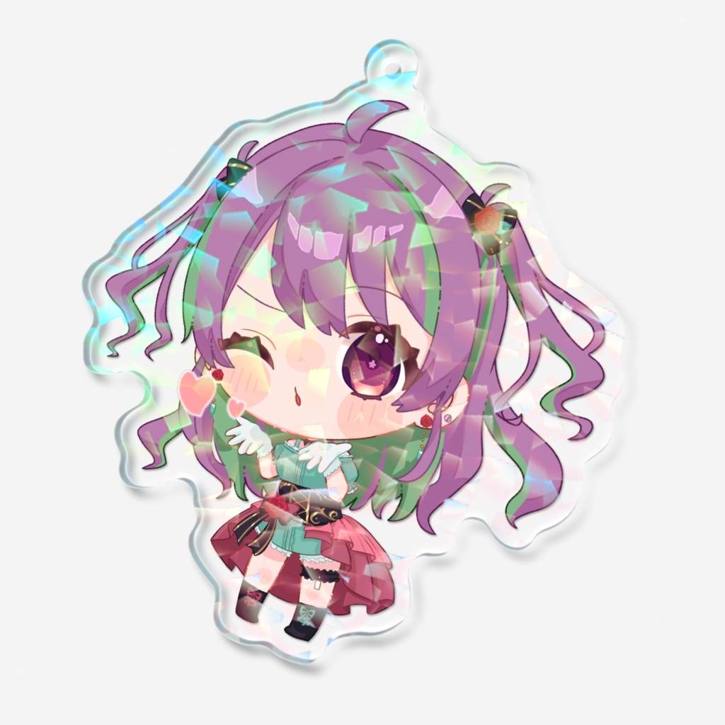 ちまのんVer.2 4th アクリルホログラムキーホルダー01