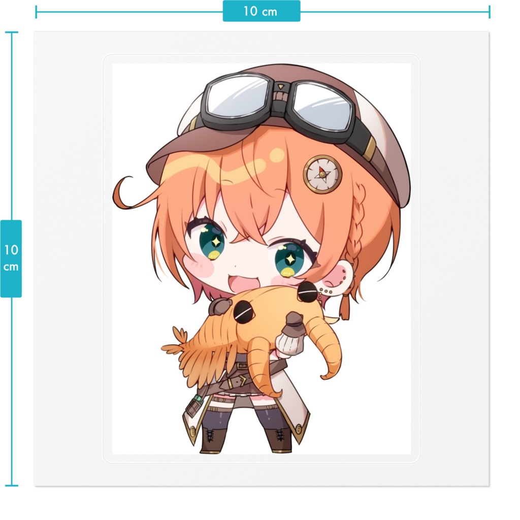 収益化記念ステッカー