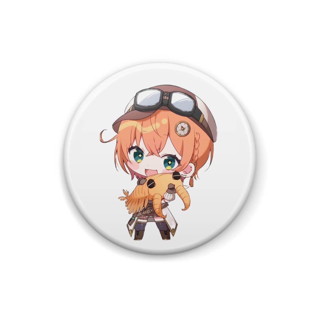 収益化記念カンバッジ