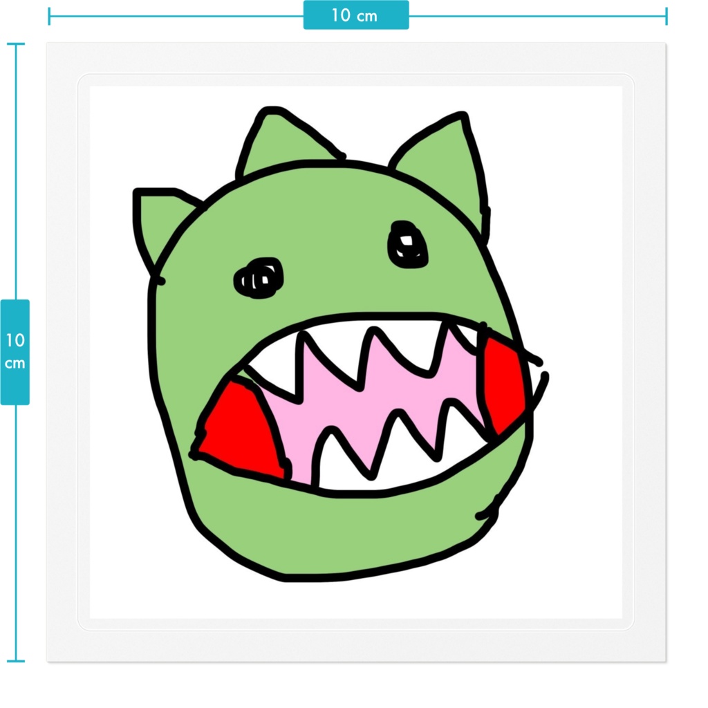 ザウルスナーステッカー