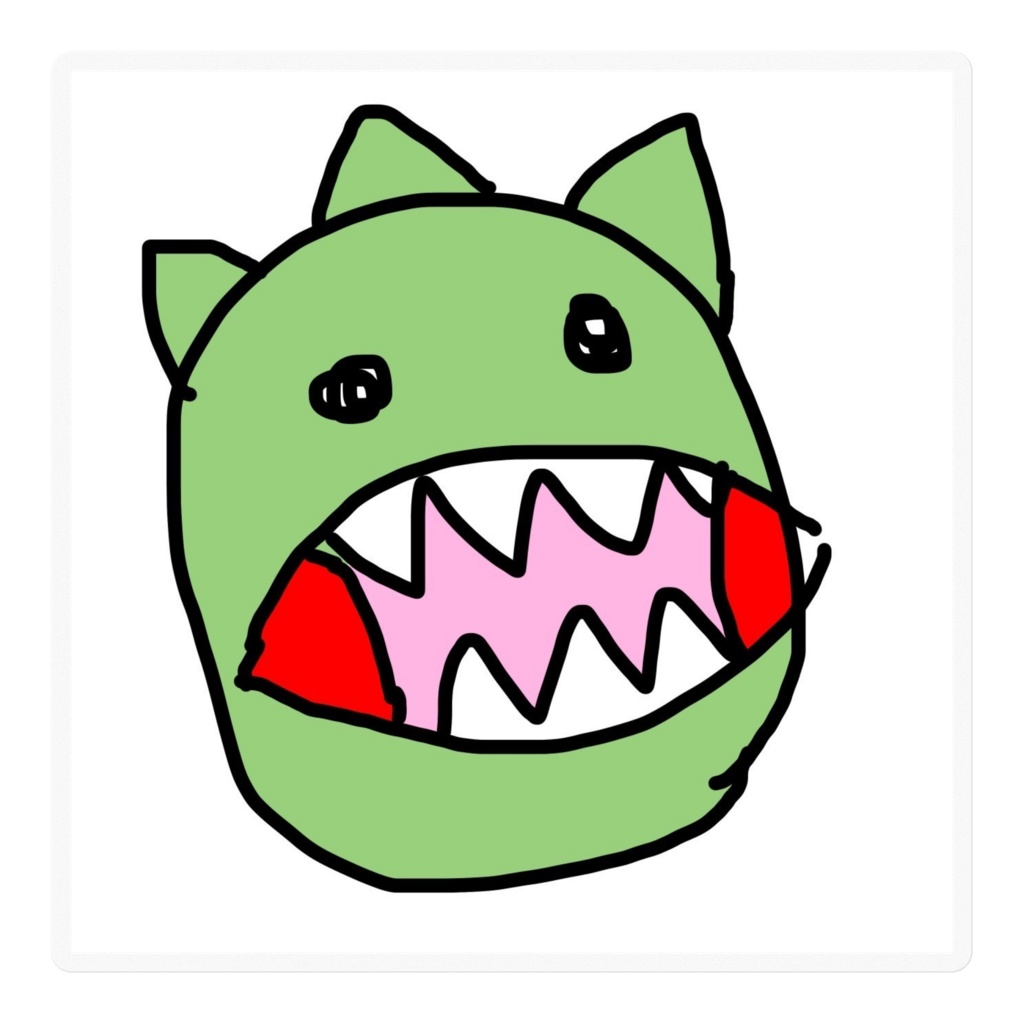 ザウルスナーステッカー
