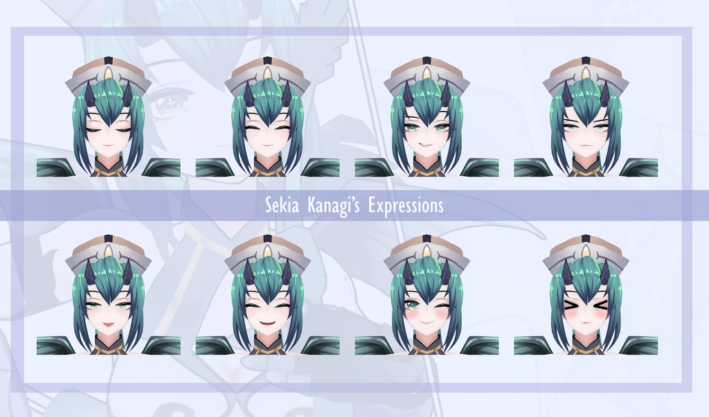 Sekia Kanagi [オリジナル3Dモデル] - Rika Mardjaja - 4/4