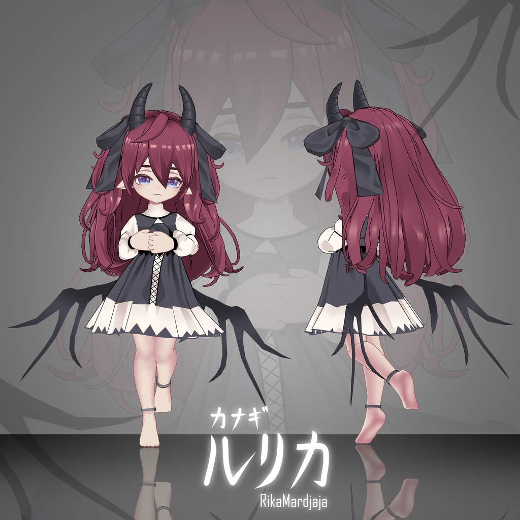 Rurika Kanagi オリジナル3Dモデル