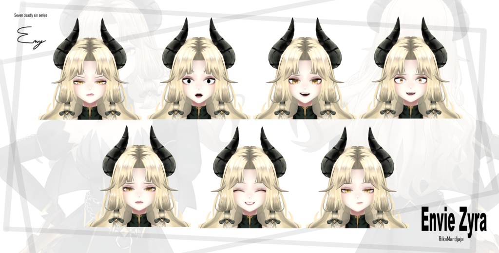 Envie Zyra [オリジナル3Dモデル] - Rika Mardjaja - 5/5