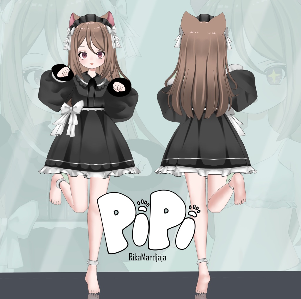 Pipi [オリジナル3Dモデル] ver 1.0.1 - Rika Mardjaja - 2/5