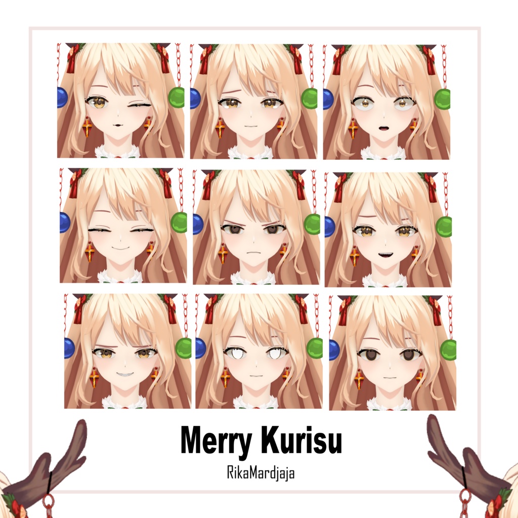 Merry Kurisu [オリジナル3Dモデル] ver 1.0.1 - Rika Mardjaja - 4/4