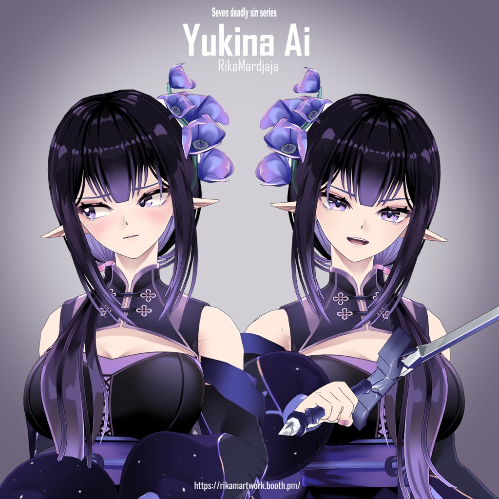 Yukina Ai [オリジナル3Dモデル]