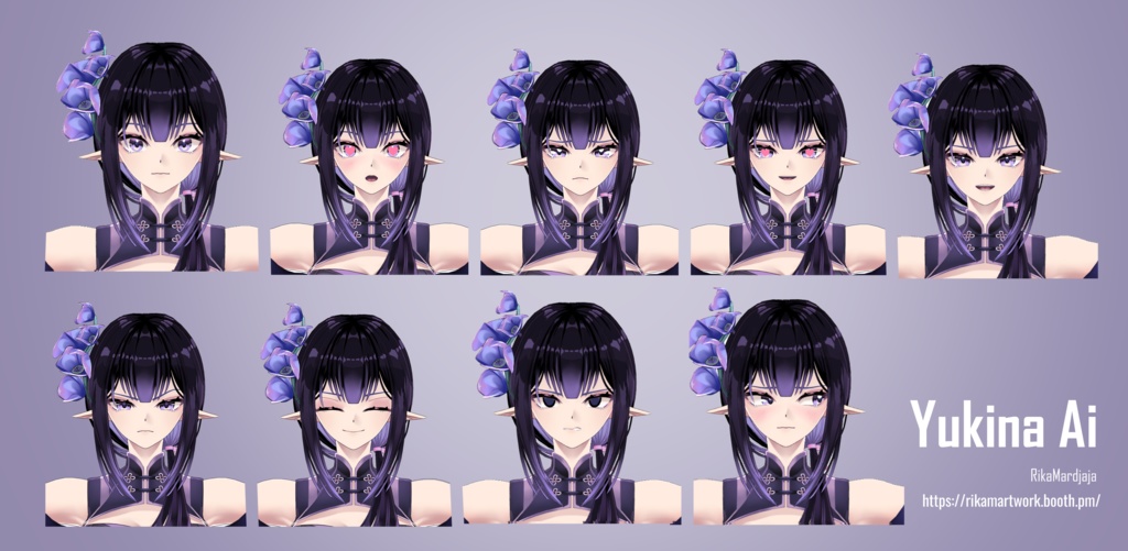 Yukina Ai [オリジナル3Dモデル] - Rika Mardjaja - 7/7