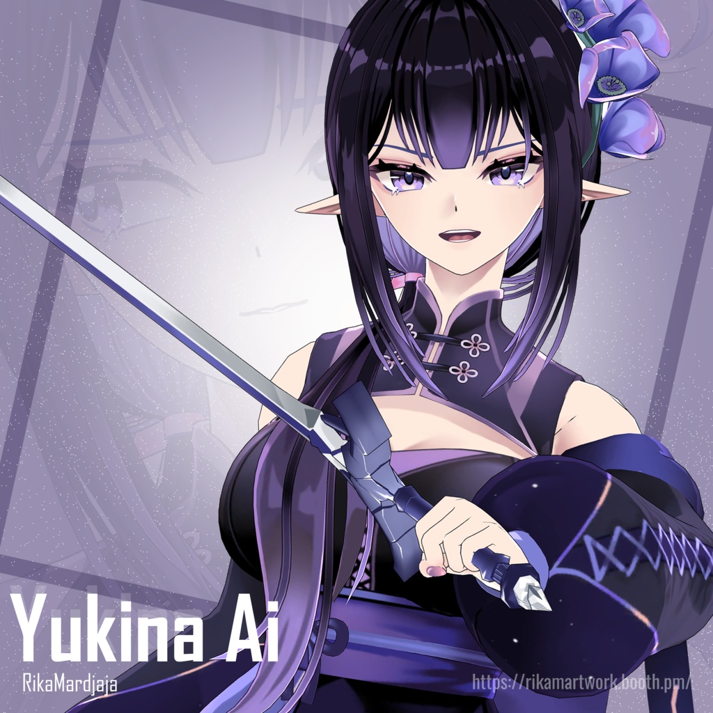 Yukina Ai [オリジナル3Dモデル] - Rika Mardjaja - 2/7