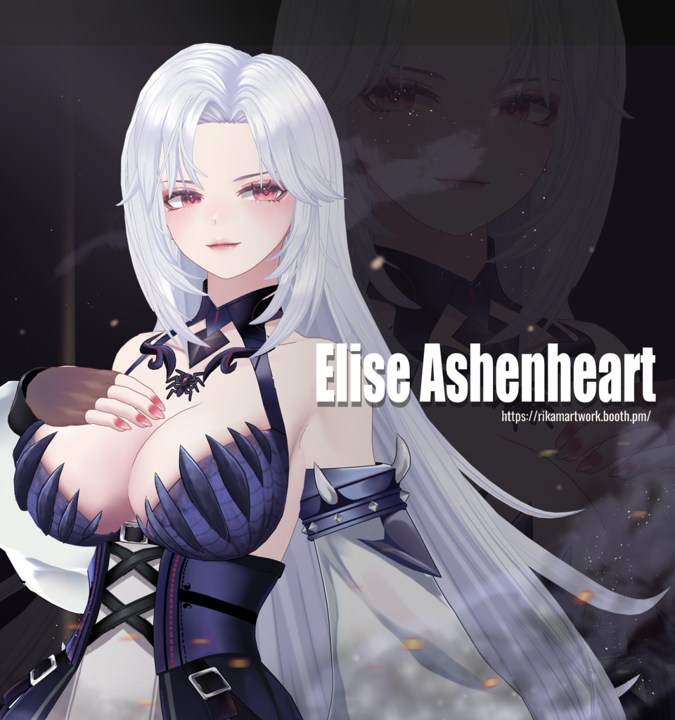 Elise Ashenheart [オリジナル3Dモデル]