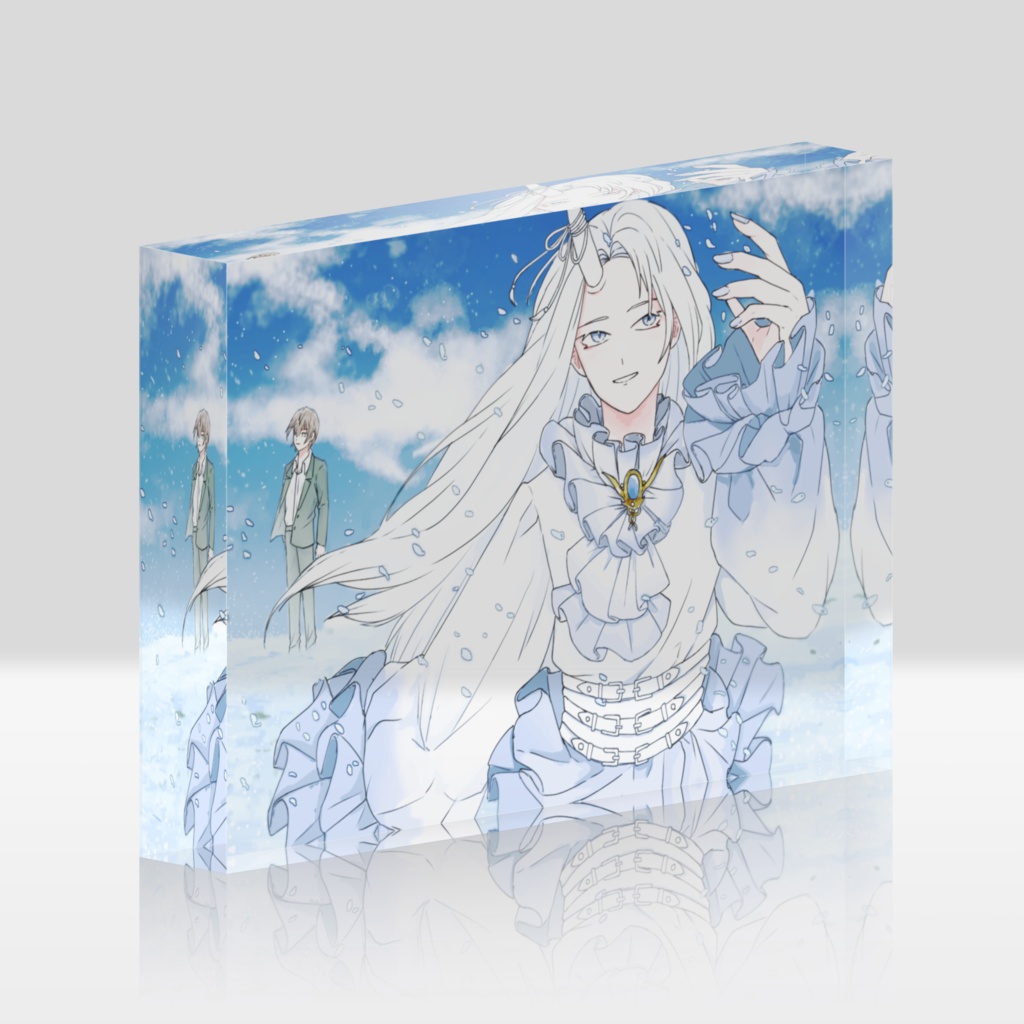 旅行アクリルブロック