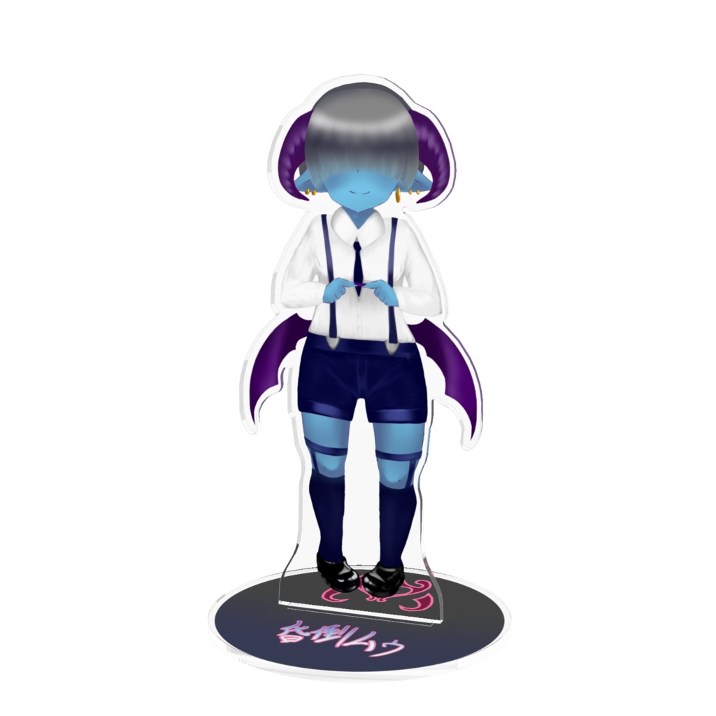 昏倒ムゥのアクリルフィギュア（ちいさい時）