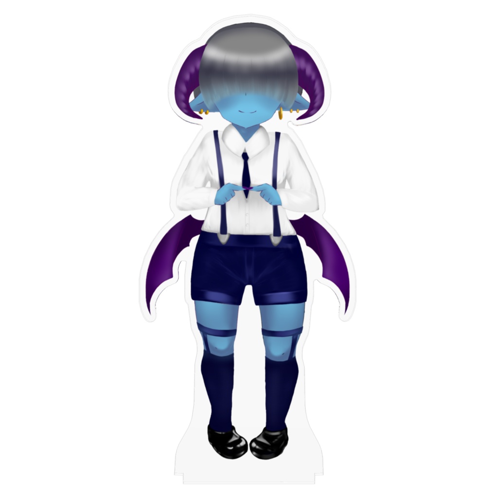 昏倒ムゥのアクリルフィギュア(ちいさい時)