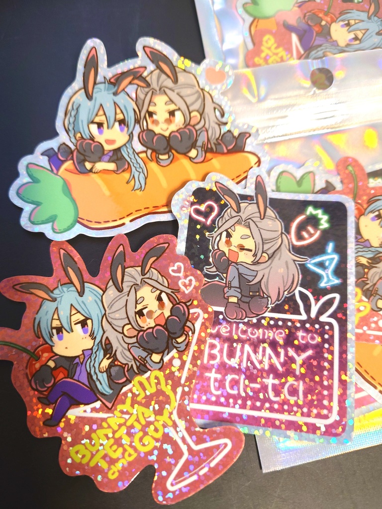 ステッカーセット（BUNNY TETTA&GUY）